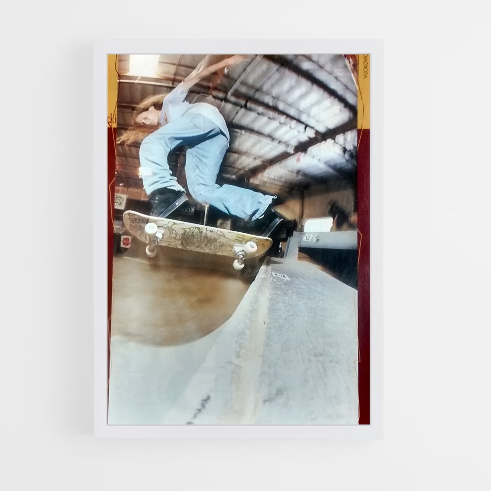 Poster Trickster à Roues – affiche Skateboard (vue 3)